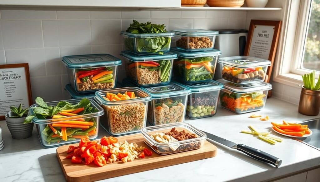 Meal prep for easy meals